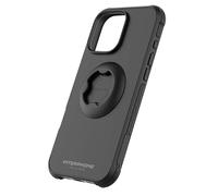 Quiklox Case for Apple iPhone 16 PRO MAX Tetraforce for Motorcycle Car or Bike Attachments - Cover Holder for Mobile Phone - Modular QUIKLOX System - Quick Release Snap Black