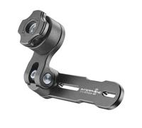 INTERPHONE - Quiklox modular system - Motorcycle holder support - Quiklox hooking for Cover Bracket -Fumed Bracket Bracket - Adjustable 360 Horizontal 90 Vertical - Quick release attachment