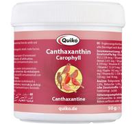 Quiko Canthaxantin/Carophyll 50g - Supplementary food for all birds with red fa