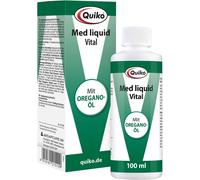 Quiko Med Liquid 100 ml - Specially extracted oregano for pet birds and racing