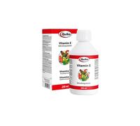 Quiko Vitamin E 200ml liquid - Highly effective fertilization vitamin for pet birds, racing pigeons & chickens - Supports breeding & promotes