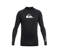 Quiksilver All Time Long Sleeve Rash Guard Black L Men