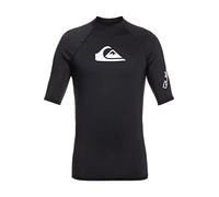 Quiksilver All Time Uv Short Sleeve Rash Guard Black XS Men