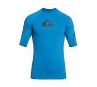 Quiksilver Alltime Short Sleeve Rash Guard Blue M Men