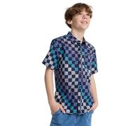 Quiksilver Apero Classic Short Sleeve Shirt - Boys 8-16 - Blue