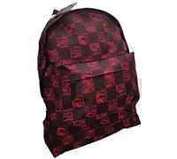 QUIKSILVER BACKPACK RUCKSACK SCHOOL BAG RED BLACK SPORTS STUDENT BAG