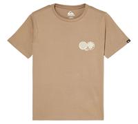 Children's T-shirt Quiksilver Balance Marron 10 ans