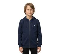 Hooded sweatshirt with zipper Quiksilver Basic Bleu 10 ans