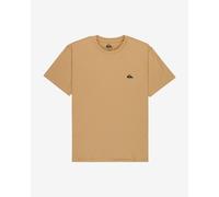 Quiksilver Basic Young Men Short Sleeve T-Shirt Beige - M