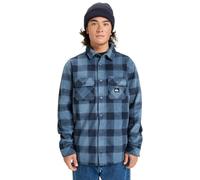 Quiksilver Bering Strait Check - Long Sleeve Check Shirt - Men - Blue
