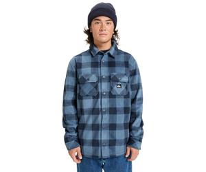 Quiksilver Bering Strait Check - Long Sleeve Check Shirt - Men - Blue