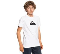 Quiksilver Boys Comp Logo Yth T-Shirt, White, 14 Years EU