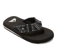 Boy's Quiksilver Kids Monkey Abyss Flip Flops - Black - Size: 2.5 uk