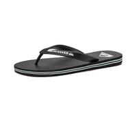 Quiksilver Boys' Molokai Youth Sandal, Black/Black/White, 3(34) M US Little Kid