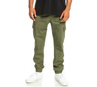Quiksilver Boys Mw Cuffed Cargo Pants, Green, 33W EU