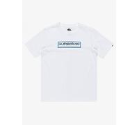 Boy's Quiksilver Kids Ev Sun Dagger Short Sleeve T-Shirt - White - Size: 10 years/11 years