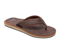 Quiksilver Flip flops / Sandals (Shoes) CARVER NUBUCK M SNDL CTK1 in Brown 13