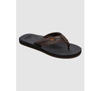 Quiksilver Carver Squish - Flip flops - Men's Brown / Black / Brown 44