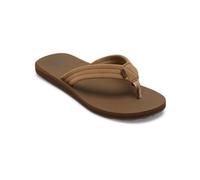 Carver Suede Core Flip Flops in Tan