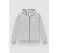 Quiksilver Chest Logo Zip Hoodie light grey heather XL