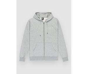 Quiksilver Chest Logo Zip Hoodie light grey heather XL