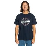 QUIKSILVER CIRCLE UP MENS T-SHIRT NAVY BLAZER EQYZT07680 BYJ0 M - XL RRP £20