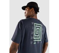 Quiksilver Cl Soul Maze T-Shirt dark navy L