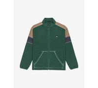 Quiksilver - Men's zipped Fleeces Jumper - Clean Coast Block Full Zip Fleece Trekking Green for Men in Recycled Polyester - Size XL Green XL