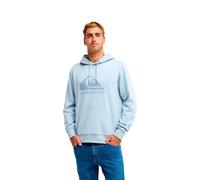 Hooded Sweatshirt Quiksilver Comp Logo Bleu XS
