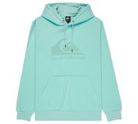 Quiksilver - Comp Logo Hoodie - Hoodie size L, turquoise