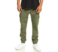 Quiksilver Cuffed Mid Waist Cargo Pants
