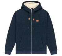 Fleece hooded sweatshirt Quiksilver Cypress Keller Bleu M