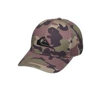 QUIKSILVER MENS BASEBALL CAP.NEW DECADES CAMOFLAGE ADJUSTABLE SNAPBACK HAT S26