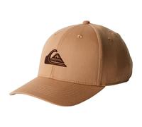 QUIKSILVER MENS BASEBALL CAP.NEW DECADES BROWN SURF ADJUSTABLE SNAPBACK HAT S25