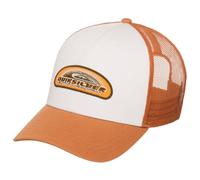 Quiksilver Decades Trucker Cap White,Orange