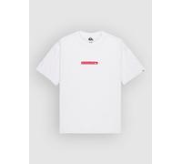Quiksilver - T Shirt - Mens - DNA Clicker - White - Surf Clothing - Tee