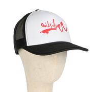 Quiksilver DNA Impaired Curved Brim Trucker Hat - White