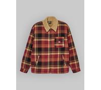 Quiksilver DNA Sherpa Harrington Jacket surf sherpa oxblood XS