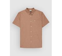 Quiksilver Drumfins Shirt tobacco brown S