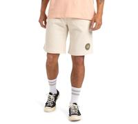 Quiksilver Elastic Waist Pants Circle Back Short Men White M