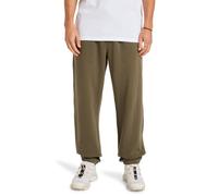 Quiksilver Elastic Waist Pants Graphic Jogger Men's Brown L