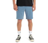 Quiksilver Elastic Waist Pants Salt Water Fleece Short Men Blue S