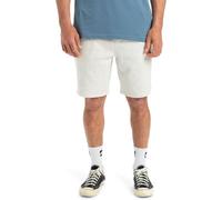 Quiksilver Elastic Waist Pants Salt Water Fleece Short Men Grey M