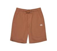 Quiksilver Elastic Waist Shorts Easy Day Jogger Short Youth Boys Brown