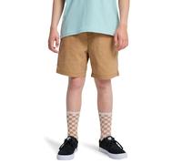 Quiksilver Elastic Waist Walkshorts Taxer Youth Boys Brown