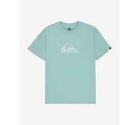 Quiksilver Ev Comp Logo Short Sleeve T-Shirt Blue White - M