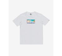 Quiksilver Short-Sleeved T-Shirt EV Gradient Box SS YTH Youth White 16