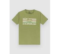 Quiksilver Ev Light Waves Kids T-Shirt loden green T14