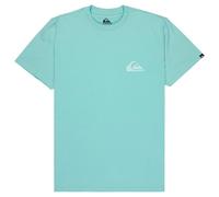 Quiksilver Ev Mini Logo Short Sleeve T-Shirt Blue - M