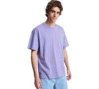 Quiksilver Ev Starfish Stamp Short Sleeve T-shirt Purple M Men